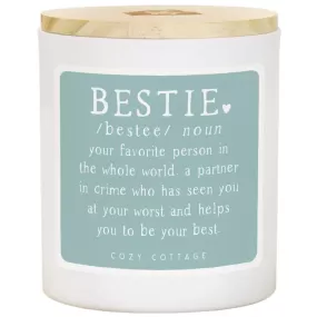 Bestie Definition Candle - Cozy Cottage