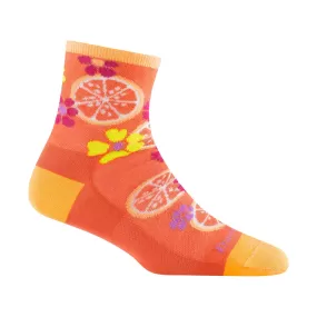 Darn Tough Vermont Women's Fruit Stand Shorty Lightweight Lifestyle Sock - Grapefruit