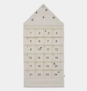 ferm LIVING Star Christmas Calendar – Sand