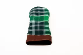 Leather & Wool Tartan Head Cover