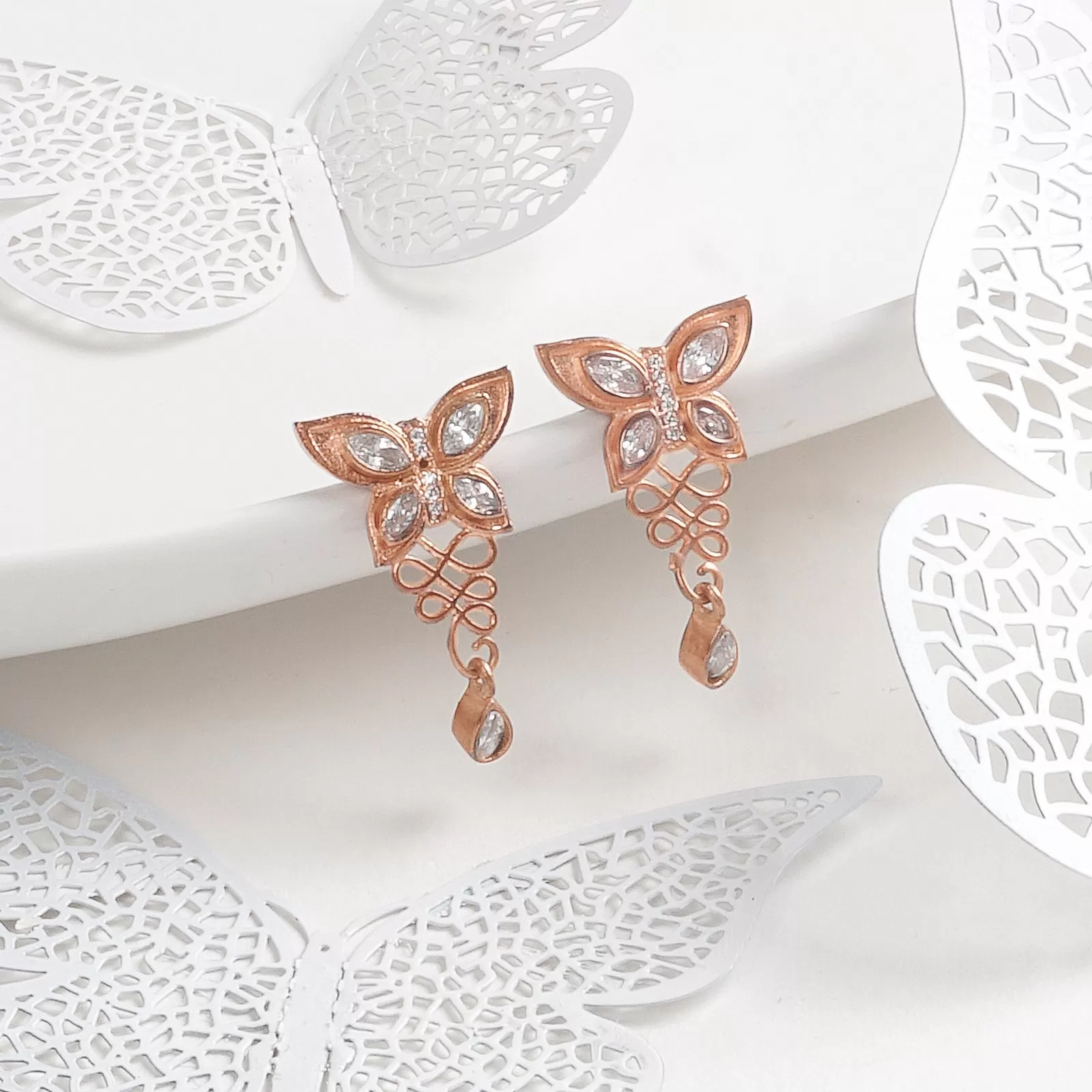 Nabi Rosegold Earring