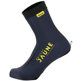 Santini TDF Le Maillot Jaune Shoecovers - Navy Blue