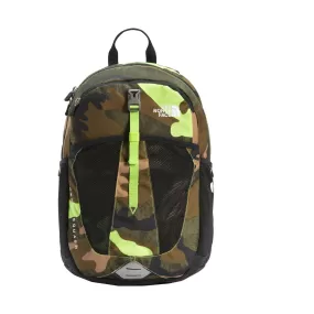 The North Face Mini Recon Squash Backpack - Sharp Green TNF Camo Print/Sharp Green